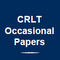 CRLT Occasional Papers logo