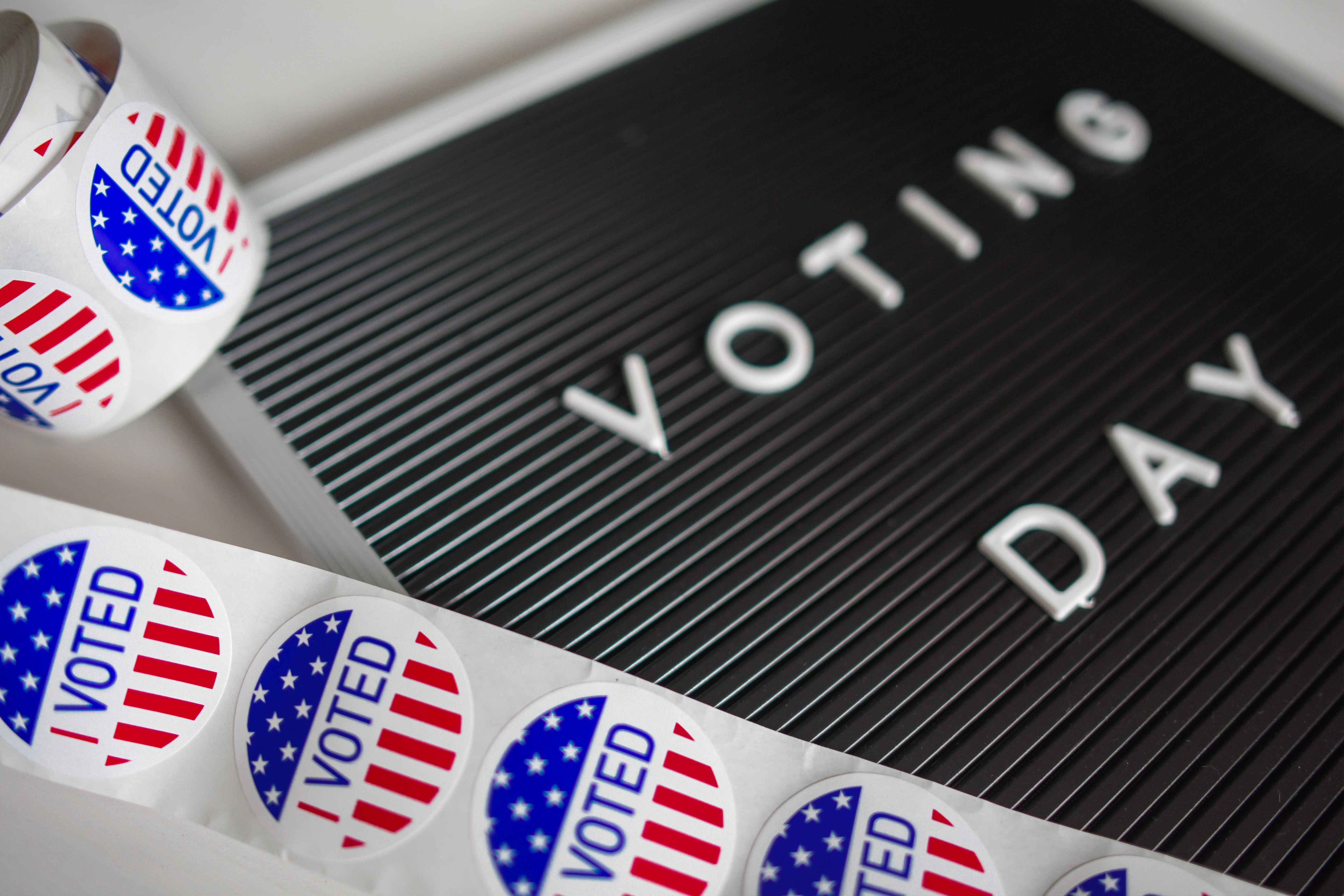 voting stickers